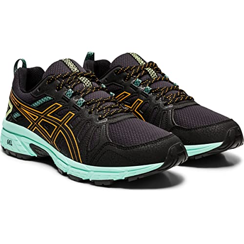 ASICS Gel-Venture 7 Black/Orange Pop 6.5
