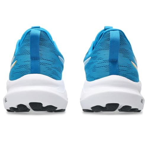 ASICS Kid's GT-1000 14 Grade School Running Shoes, 6.5, Aegean Blue/YAMABUKI