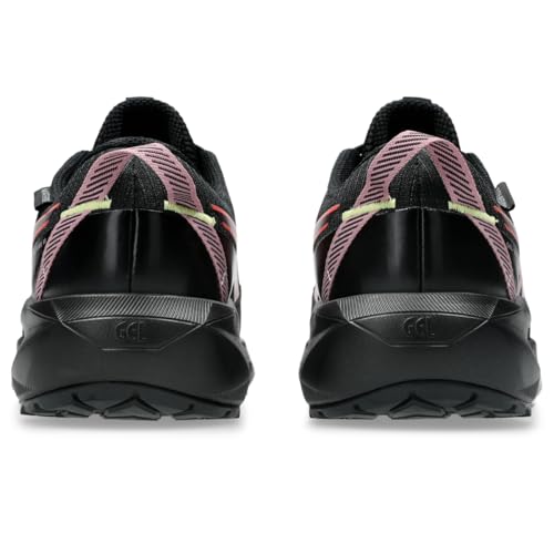 ASICS Women's Gel-Venture 11 Waterproof Running Shoes, 7.5, Black/Watermelon
