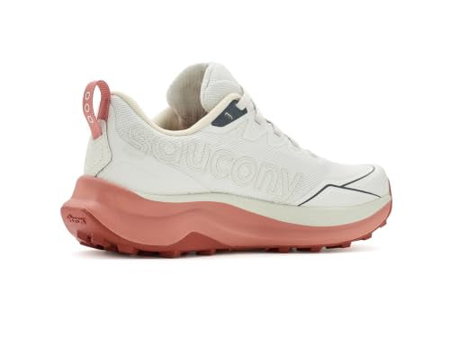 Saucony Women's Peregrine 16 Sneaker, Quartz/Canyo, 7.5