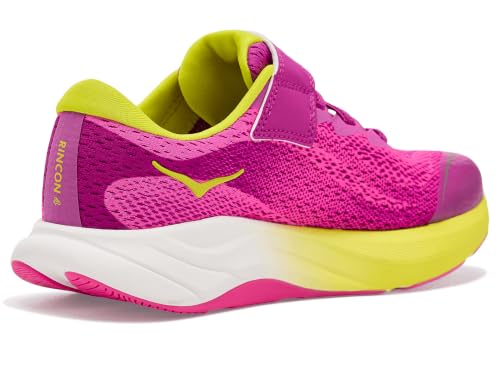 Hoka Unisex Kid Rincon 4 (Little Kids) Fuchsia/Fuchsia 2.5 Little Kid Medium - alternate view 3