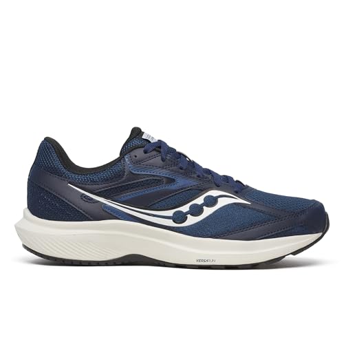 Saucony Men's Cohesion 17 Sneaker, Navy/White, 10