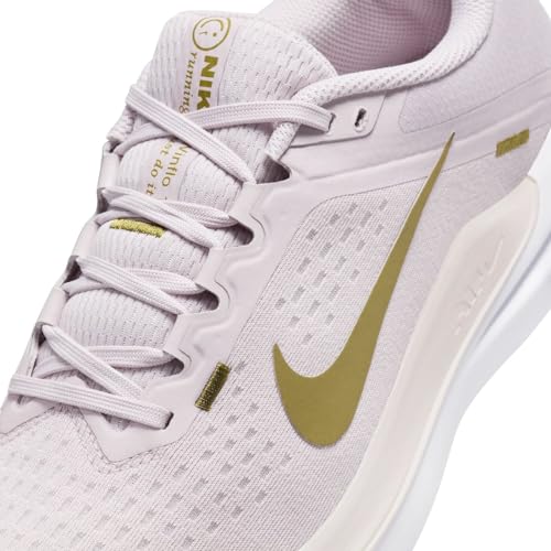 Nike Winflo 10 Road Running Shoe – Women's Running Shoes, Platinum Violet Pacific Moss White, 8.5