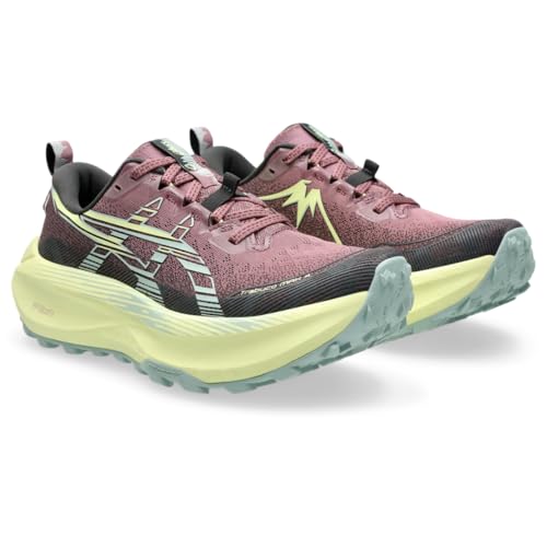 ASICS Women's Trabuco Max 4 Running Shoes, 8.5, Purple Oxide/Cold Moss