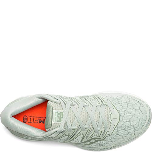 Saucony Women's Hurricane ISO 5 Running Shoe, SAGE Quake