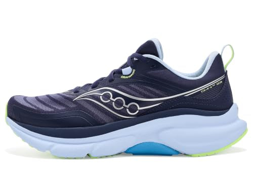 Saucony Women's Endorphin Pro 5 Sneaker, Naval/Skyward, 8.5