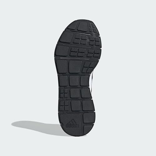 adidas Mens Swift Run Core Black/Core Black/White 10.5