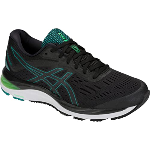 ASICS Men's Gel-Cumulus 20 Running Shoes, 10.5, Black/Beryl Green