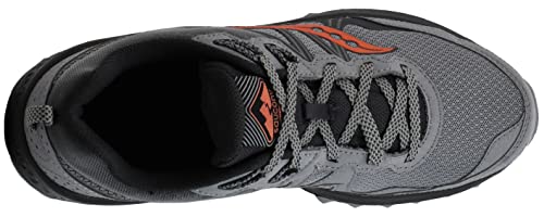 Saucony Women's Excursion TR14 Grey/Orange Running Shoe 7.5 M US