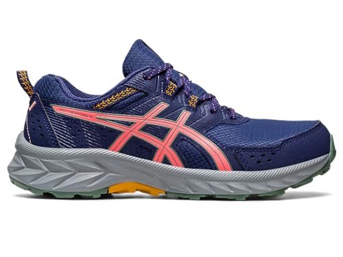 ASICS Women's Gel-Venture 9 Running Shoes, 6, Indigo Blue/Papaya