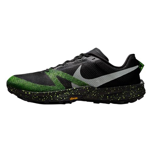 Nike Kiger 10 Trail Running Shoes (Black/Volt Ice/Tattoo/Phantom) Size - product image