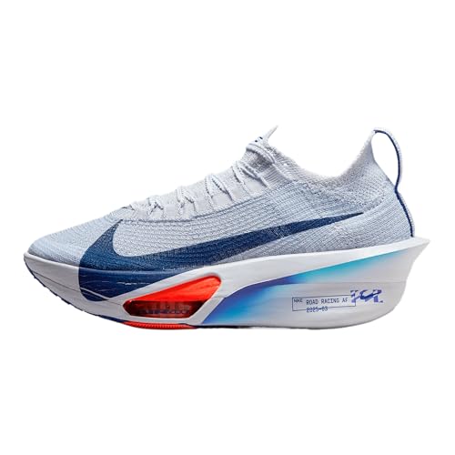 Nike Alphafly 3 Women's Road Racing Shoes (FD8315-001, Football Grey/Ghost/Persian Violet/Blue Void) Size 8.5