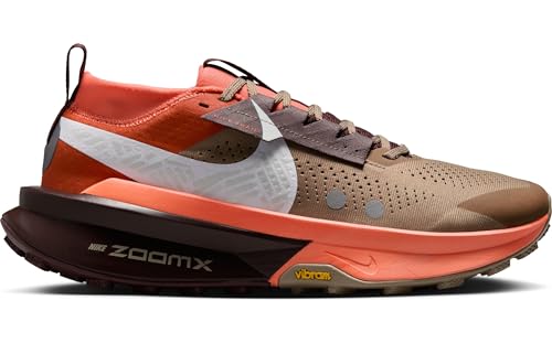 Nike Zegama 2 Men's Trail Running Shoes (HQ3768-200, Khaki/Hyper Crimson/Burgundy Crush/White) Size 12.5 - alternate view 5