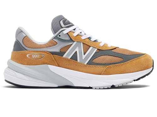 New Balance Unisex Made in USA 990 V6 Sneaker,Workwear/Grey,Men 7.5 / Women 9
