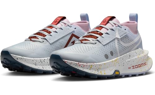 Nike Zegama 2 Women's Trail Running Shoes (FD5191-006, Pure Platinum/Football Grey/Pink Foam/White) Size 9.5 - alternate view 2