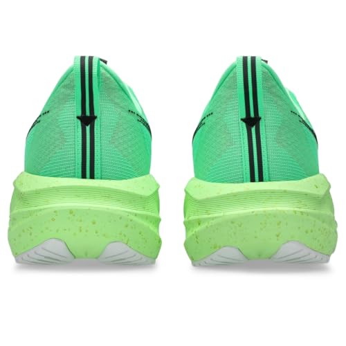 ASICS Men's NOVABLAST 5 Running Shoes, 7.5, Vital Green/Black