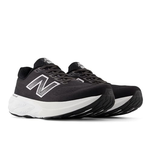 New Balance Men's Fresh Foam X 880 V15 Running Shoe, Black/White/Reflection, 9 M