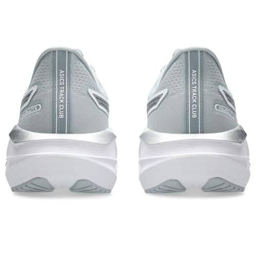 ASICS Men's NOVABLAST 5 Running Shoes, 7.5, Piedmont Grey/Pure Silver