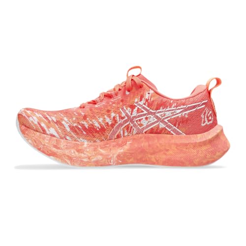 ASICS Noosa TRI 16 White/EDO Purple, Papaya Mojave, 6.5
