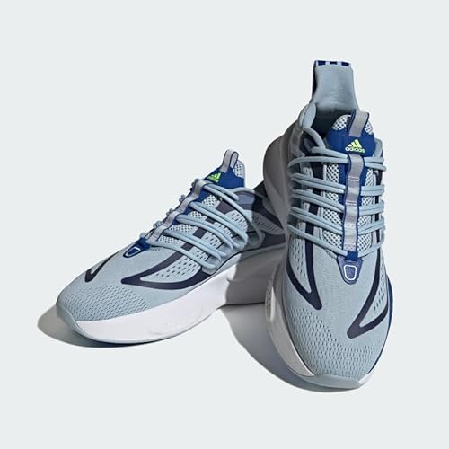Adidas Mens Alphaboost V1 Wonder Blue/Lucid Lemon/Team Royal Blue 10.5