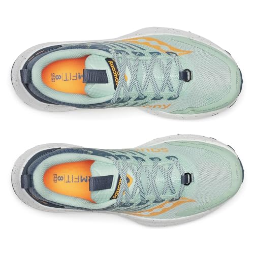 Saucony Women's Ride Tr2 Sneaker, Jade/Mirage, 8