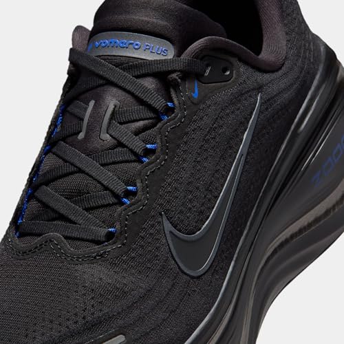 Nike Vomero Plus Mens Running Shoes (Black/Dark Smoke Grey/Game Royal/Cool Grey) Size 10