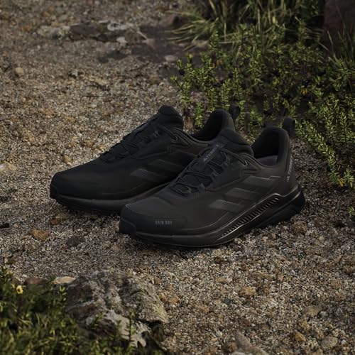 Adidas Men's Terrex Anylander Rain.RDY Hiking, Black/Black/Grey, 9.5