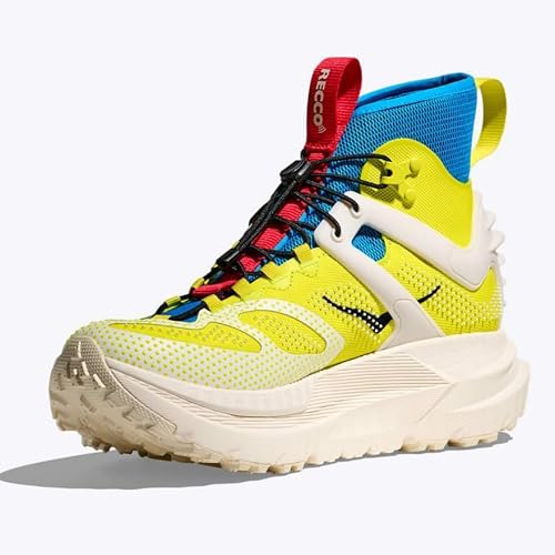 Hoka Unisex Mafate X Hike Sneaker, Citrus/Alabaster, 10 US Men - alternate view 3