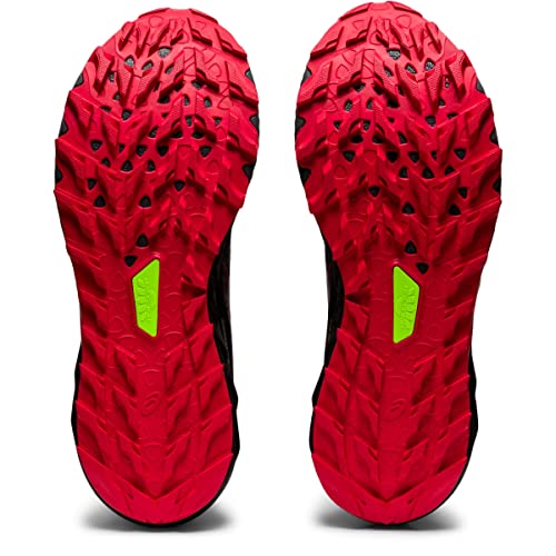 ASICS Mens Gel-Trabuco 9 Running Shoes, 9, Carrier Grey/Electric RED
