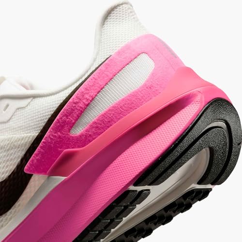 Nike Structure 25 Men's Road Running Shoes (IB7451-100, Sail/Hyper Pink/Bright Crimson/Sequoia) Size 11.5