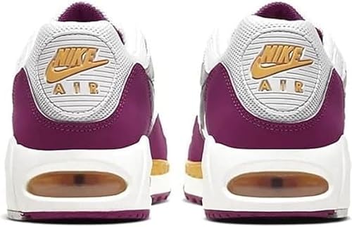 Nike Women's Air Max Correlate Shoes, White/Dark Grey-University Gold-Rave Pink, Size 7