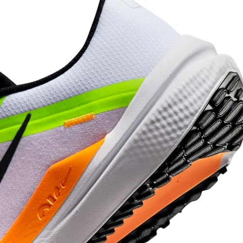 DV4022 Men's Sneakers/Sports Shoes, White Black Orange Yellow, 11 US