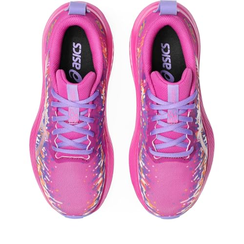 ASICS Boy's Gel-Noosa Tri 16 GS Trainers, Digital Sakura Amethyst, 3.5