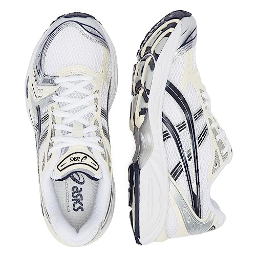 ASICS Women's Contend 9 PS Sneaker, White Midnight, 6 US