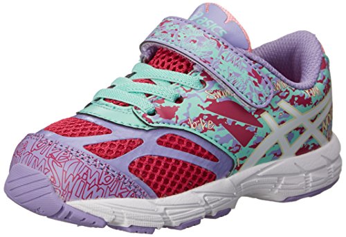 ASICS Noosa Tri 10 TS Running Shoe (Toddler),Cabernet/White/Violet,4 M US Toddler