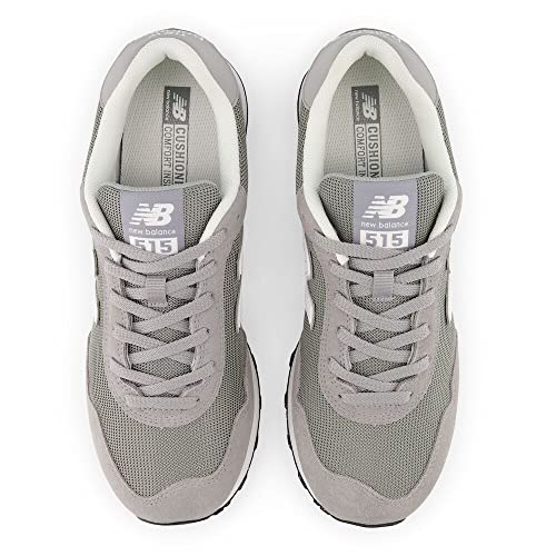 New Balance Men's 515 V3 Sneaker, Slate Grey/White/Aluminum Grey, 12 X-Wide