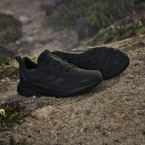 Adidas Men's Terrex Anylander Rain.RDY Hiking, Black/Black/Grey, 9.5