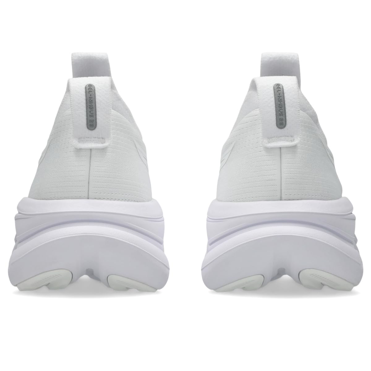 ASICS Men's Gel-Nimbus 28 Running Shoes, 10.5, White/White