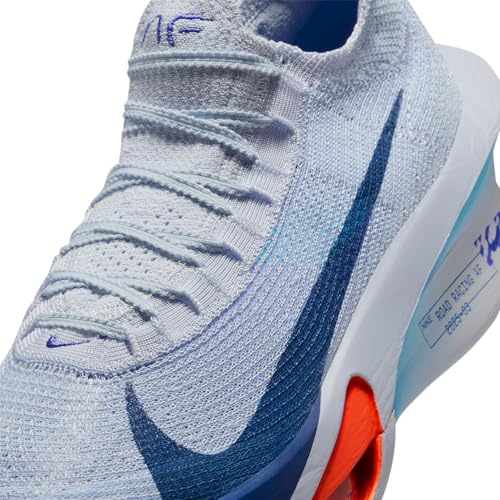 Nike Alphafly 3 Men's Road Racing Shoes (FD8311-001, Football Grey/Ghost/Persian Violet/Blue Void) Size 8