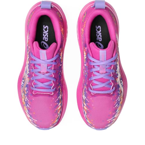 ASICS Kid's Gel-Noosa TRI 16 Grade School Running Shoes, 2, Digital Sakura/Amethyst