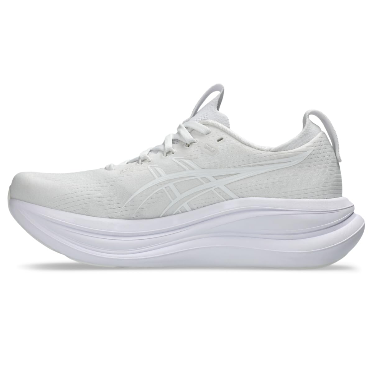 ASICS Women's Gel-Nimbus 28 Running Shoes, 5.5, White/White