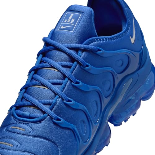 Nike Air Vapormax Plus Men's Shoes (HJ9148-480, Game Royal/Metallic Silver/White) Size 10