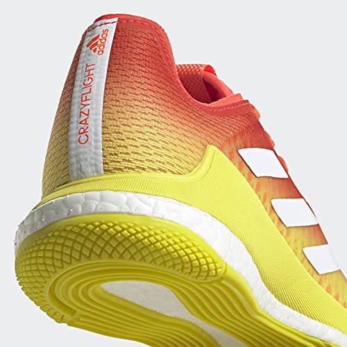Adidas, Solar red, Cloud White, Acid Yellow, 5 US