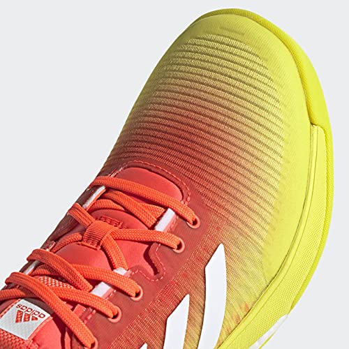 Adidas, Solar red, Cloud White, Acid Yellow, 5 US