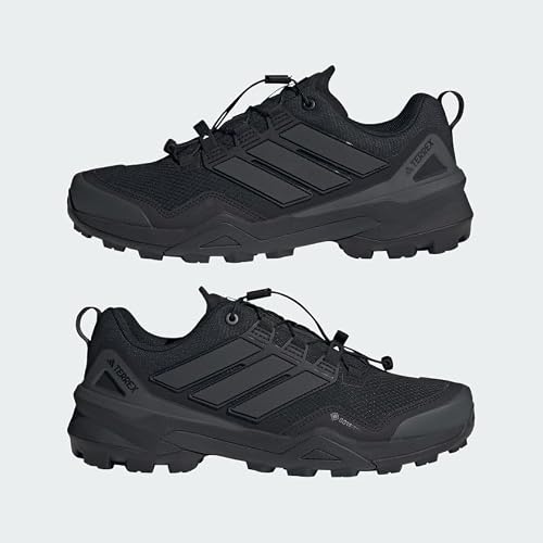 Adidas, Mens Terrex Skychaser Gore-TEX Hiking Shoes Black/Black/Carbon 10 Medium