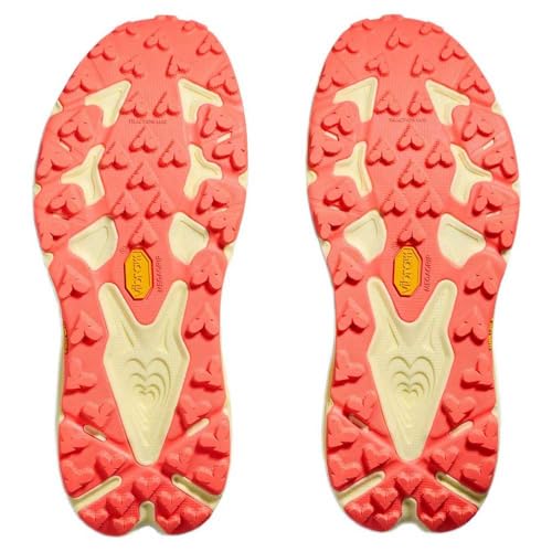Hoka Women's Speedgoat 7 Vintage Yellow/Neon Flame 7 Medium