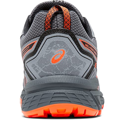 ASICS Men's Gel-Venture 7 Running Shoes, 7, Carrier Grey/Habanero