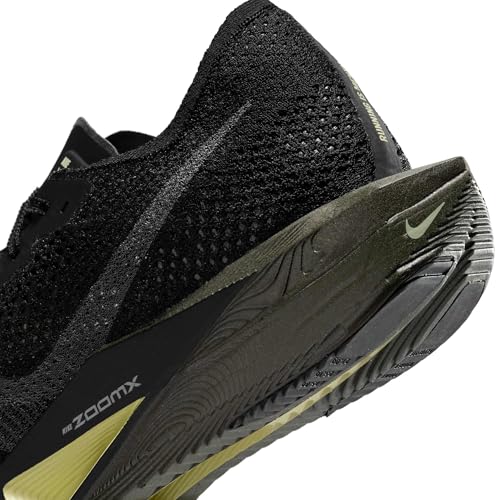 Nike Vaporfly 3 Men's Road Racing Shoes (HV6351-001, Black/Olive Aura/Metallic Medium Ash) Size 12