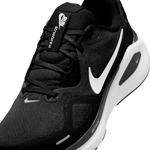 Nike Men's Structure 26 Black/White/Cool Grey/Metallic Silver 10.5 Medium