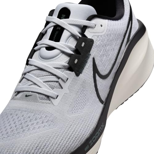 Nike Vomero 17 Men's Road Running Shoes (FB1309-104, White/Pure Platinum/Vintage Green/Black) Size 8